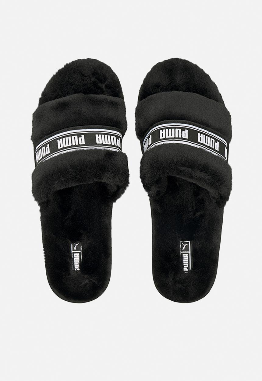 PUMA - Puma fluff - puma black - puma white