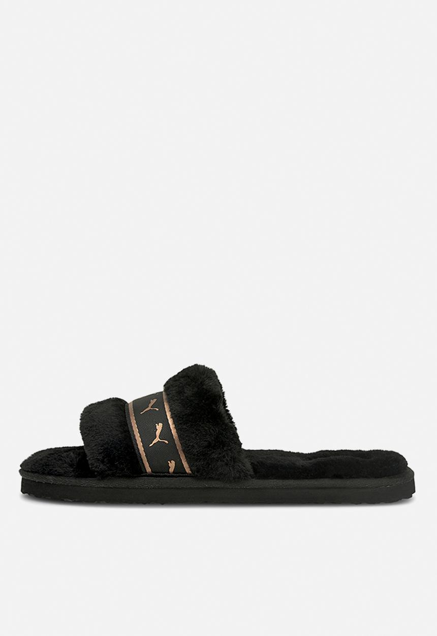 PUMA - Fluff remix - puma black - rose gold