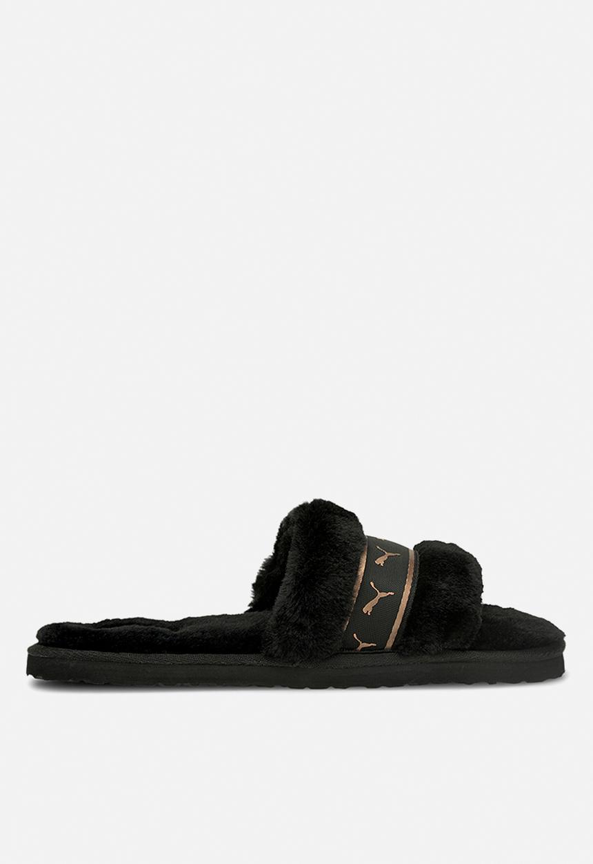 PUMA - Fluff remix - puma black - rose gold