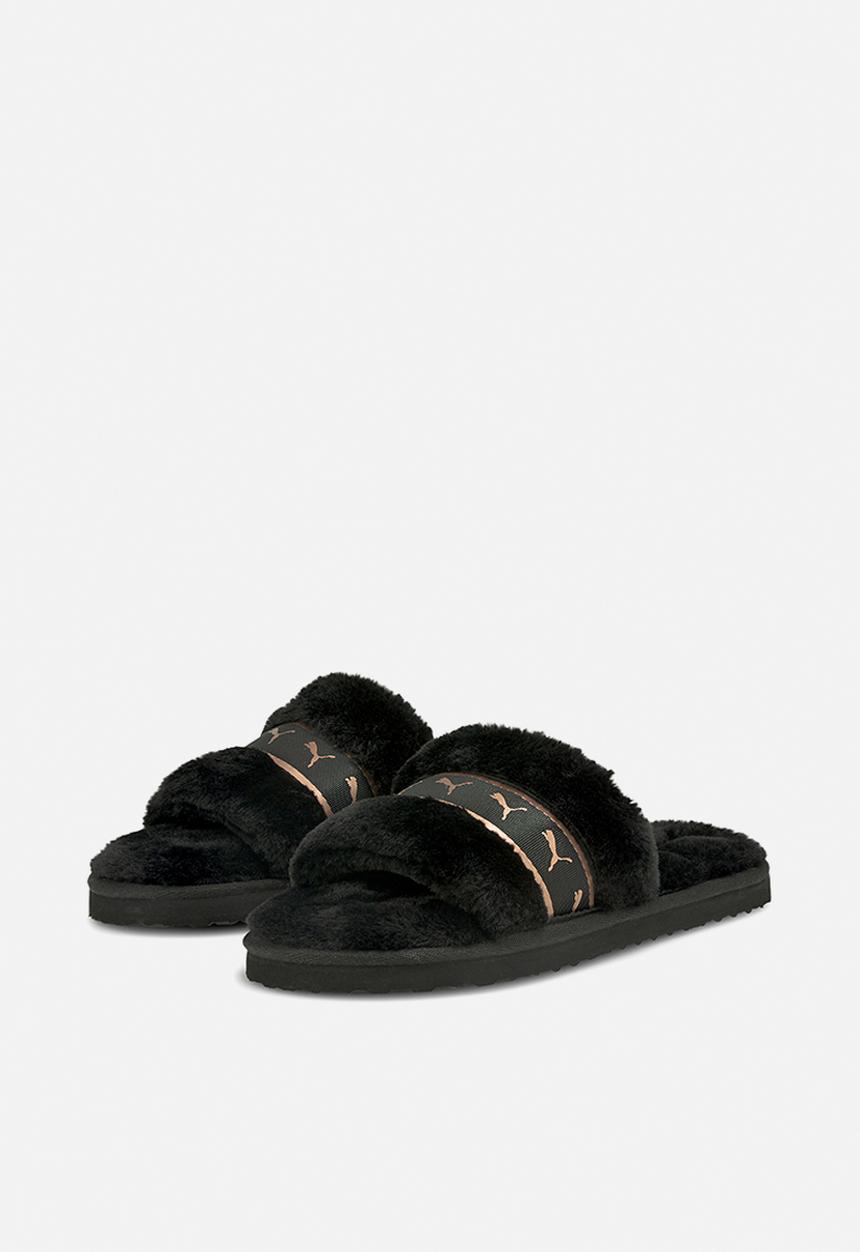 PUMA - Fluff remix - puma black - rose gold