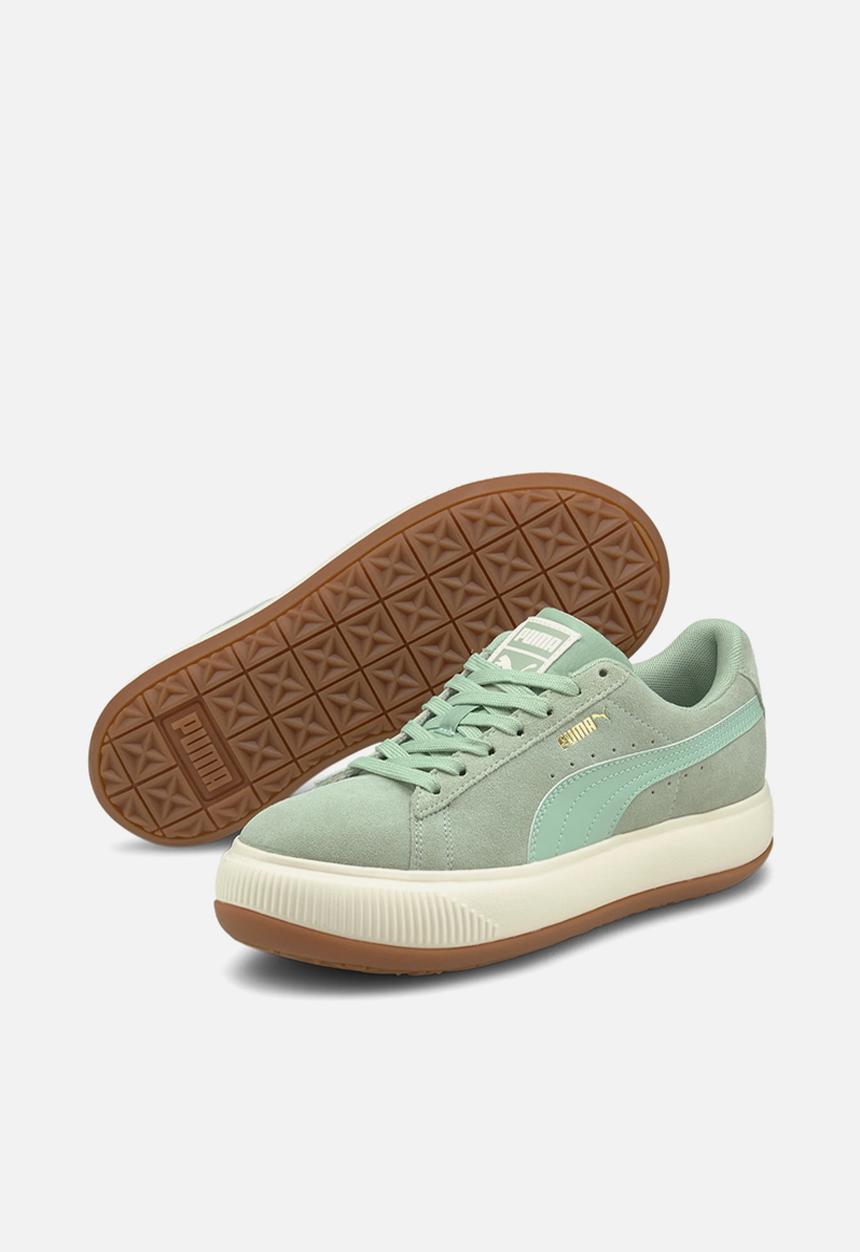 PUMA - Suede mayu - frosty green-marshmallow-gum