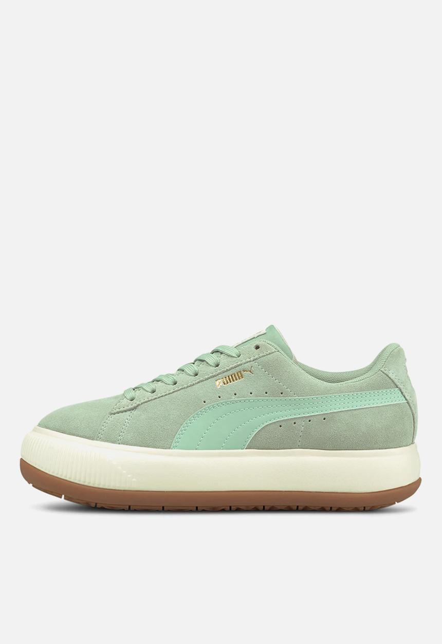 PUMA - Suede mayu - frosty green-marshmallow-gum