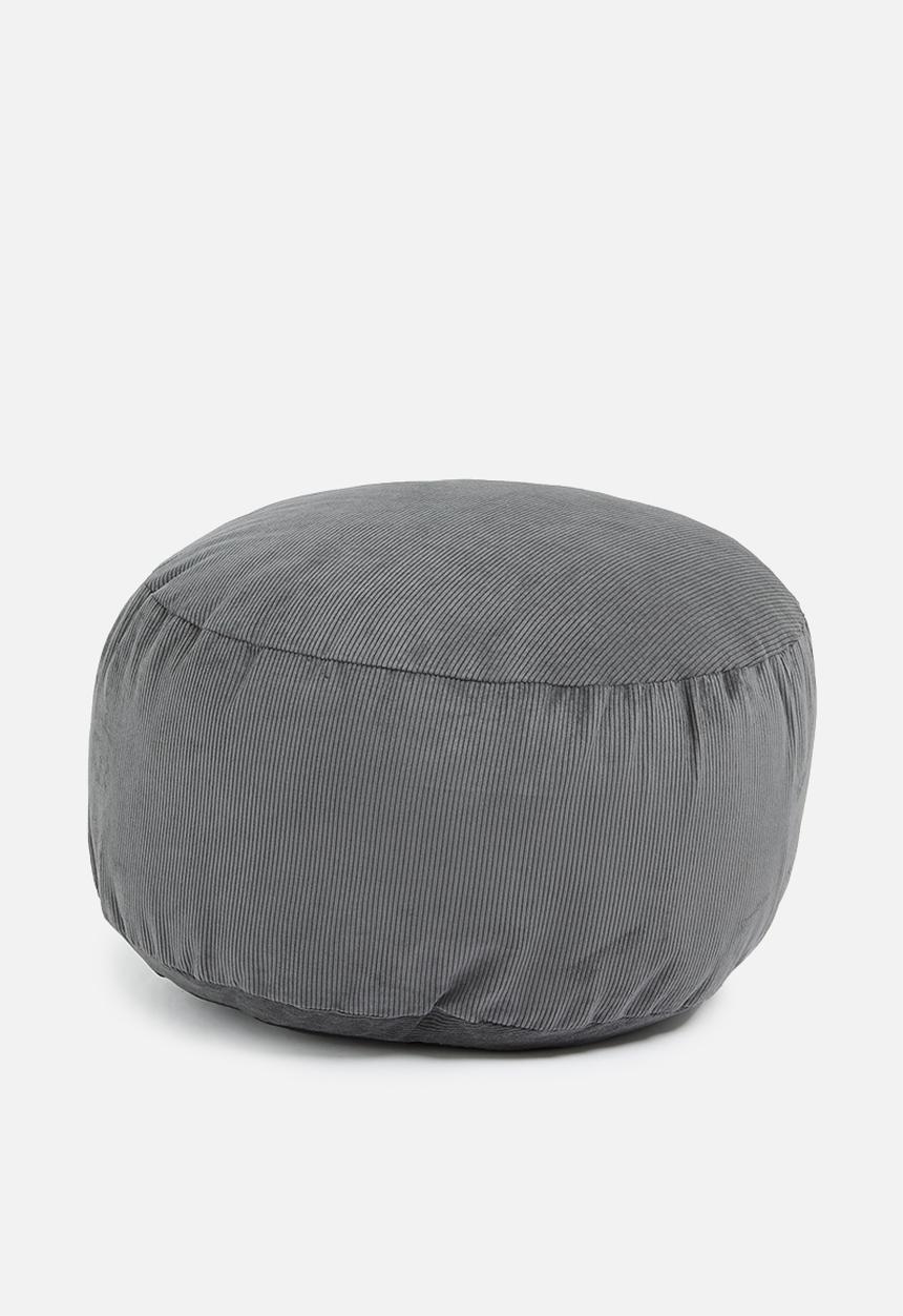 Sixth Floor - Cordy floor cushion - grey