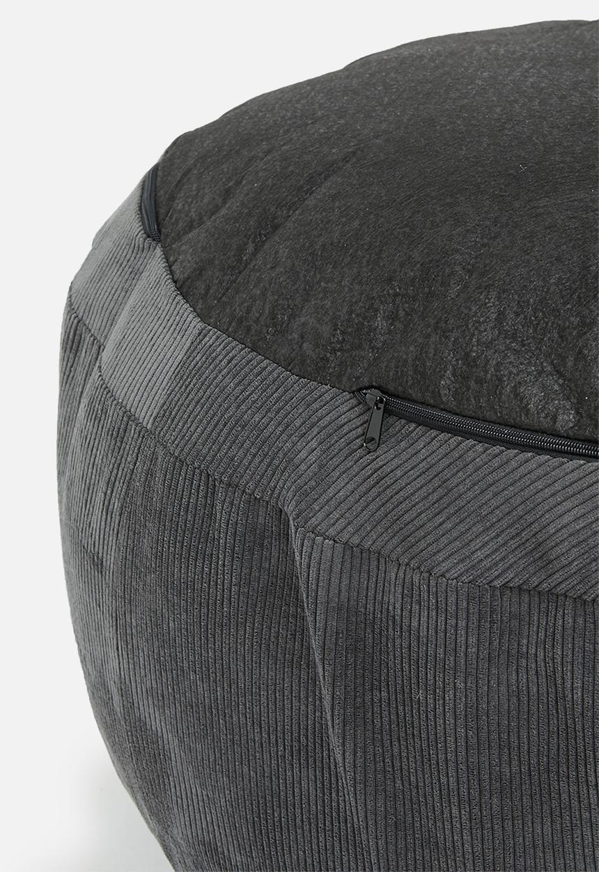 Sixth Floor - Cordy floor cushion - grey