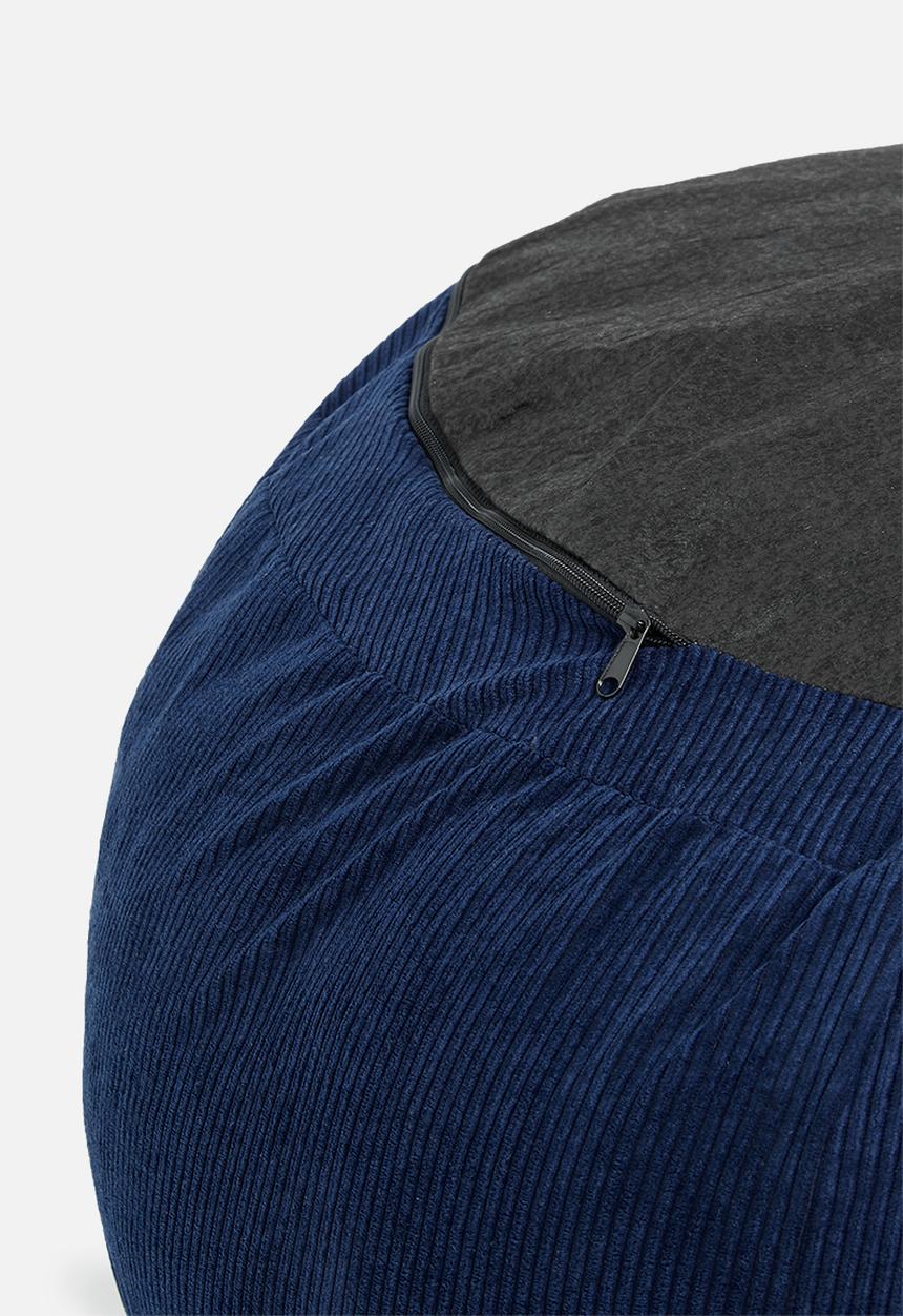 Sixth Floor - Cordy floor cushion - navy