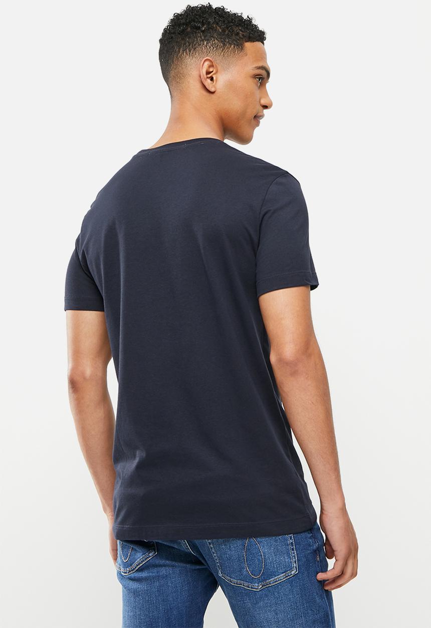 Calvin Klein - Chest institutional slim short sleeve tee - navy