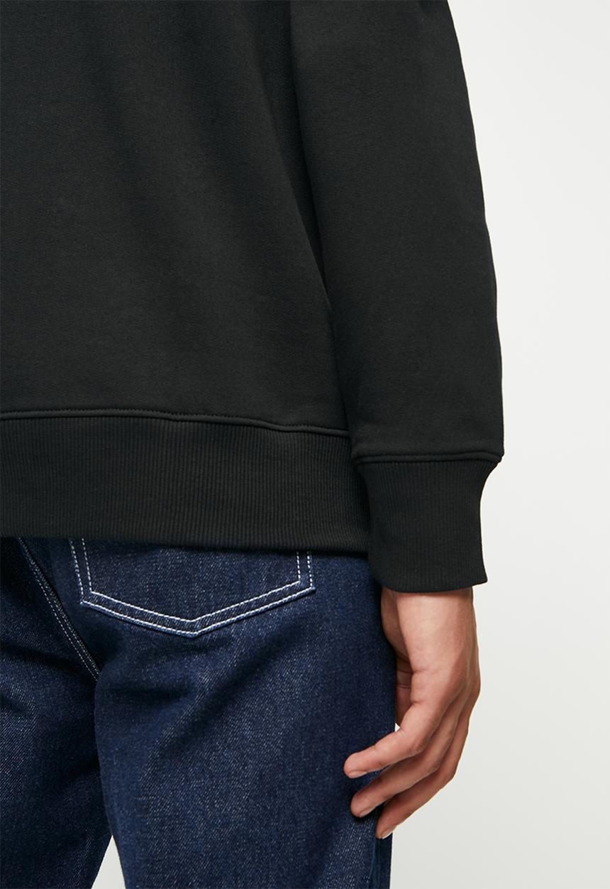 Calvin Klein - Iconic monogram crew neck - black