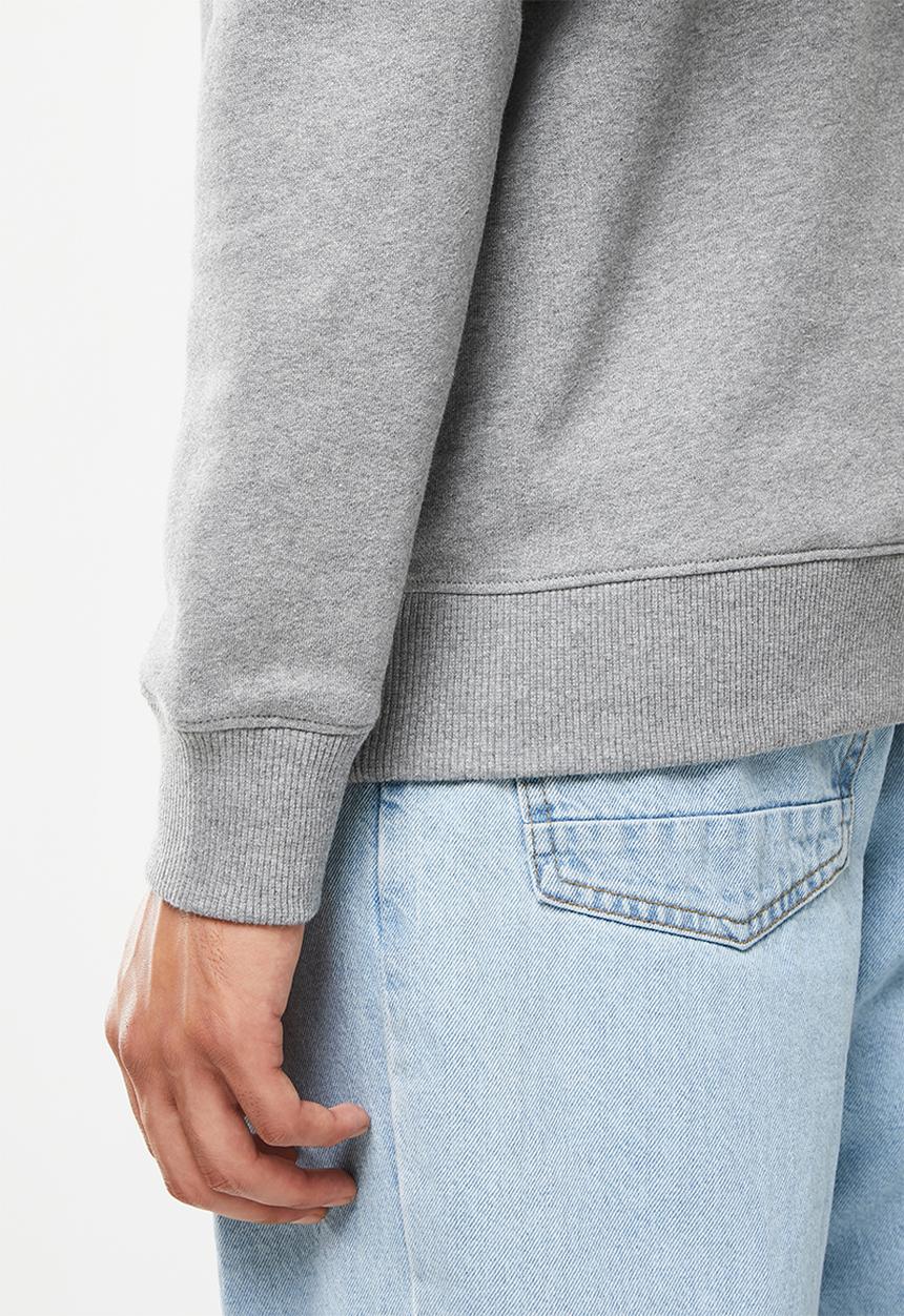 Calvin Klein - Iconic monogram crew neck - grey