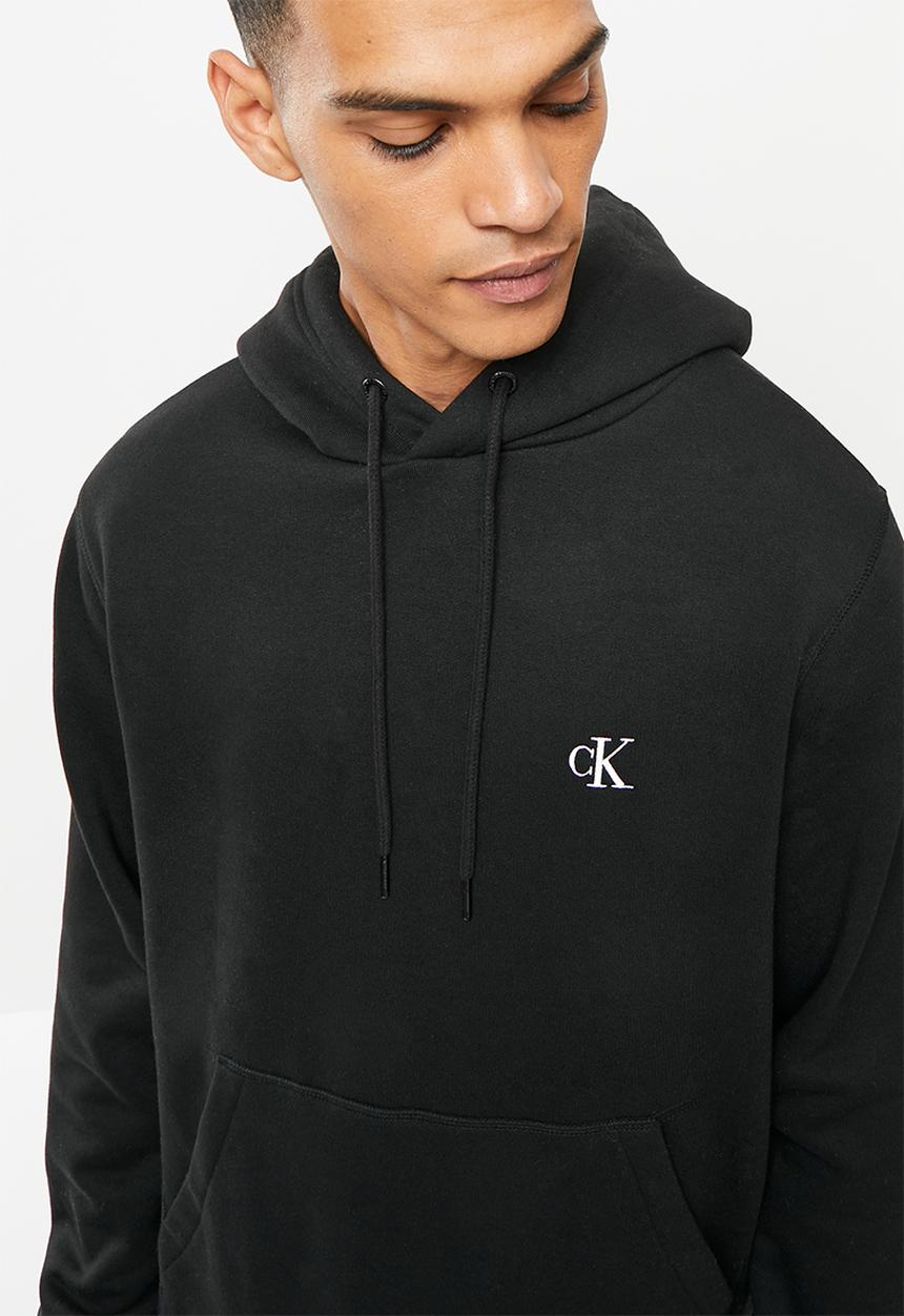 Calvin Klein - Ck essential regular hoodie - black
