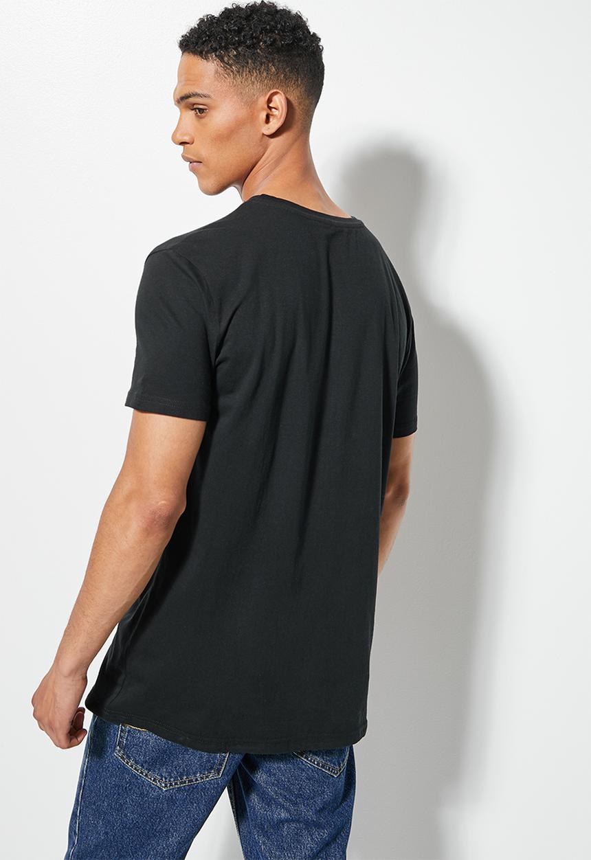 Superbalist - Nate scribble face tee - black