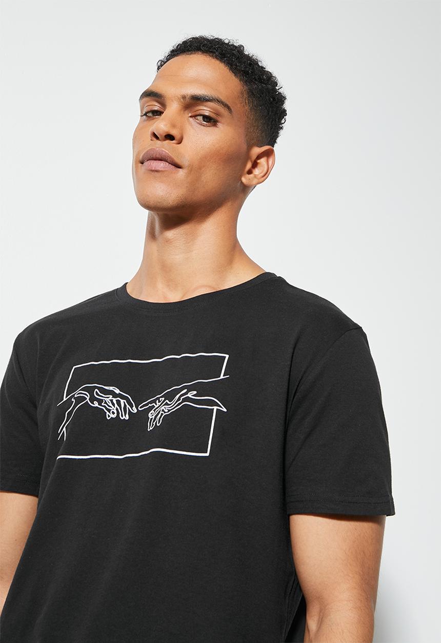 Superbalist - Nate pointer tee - black