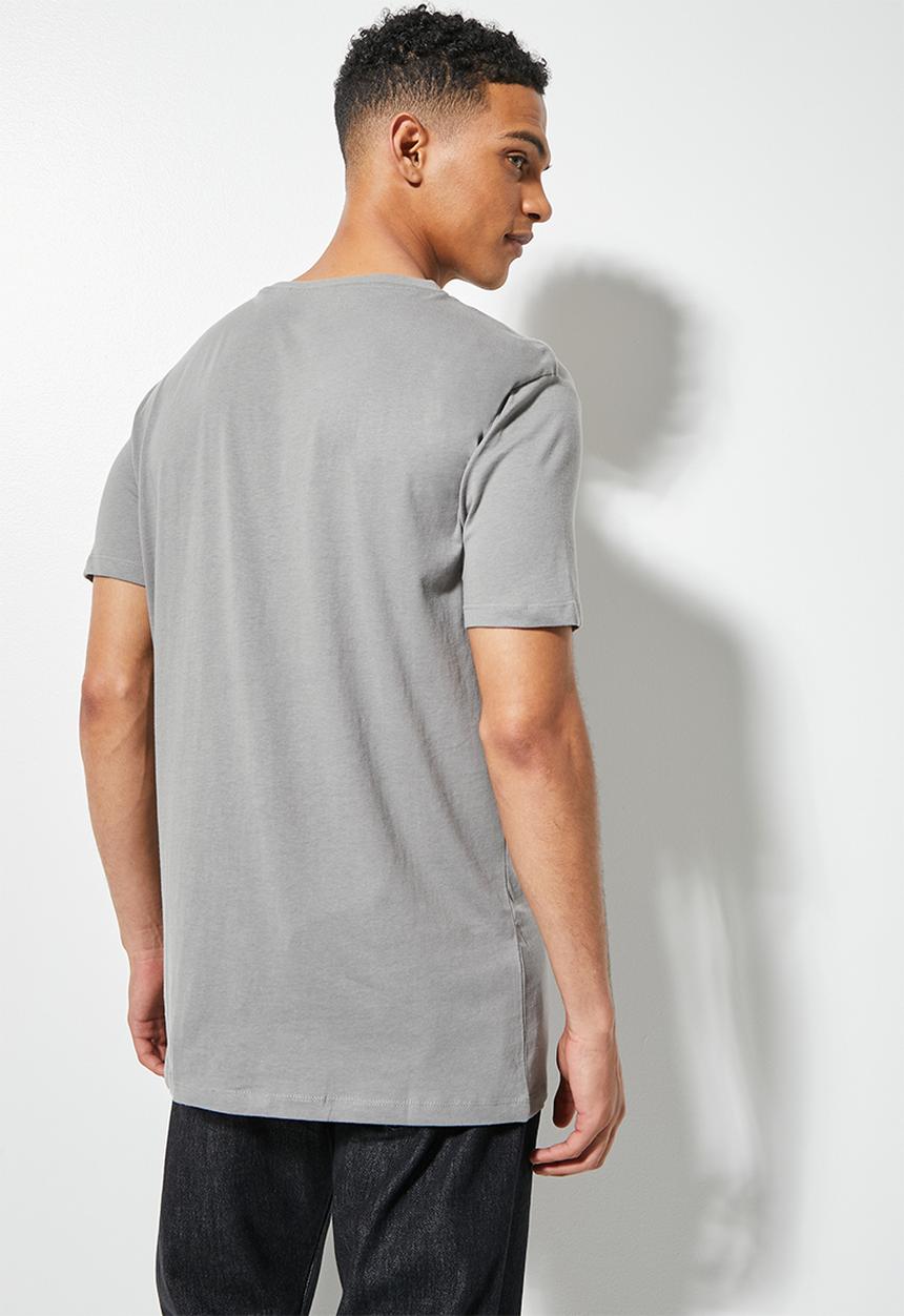 Superbalist - Nate crew neck tee - mid grey