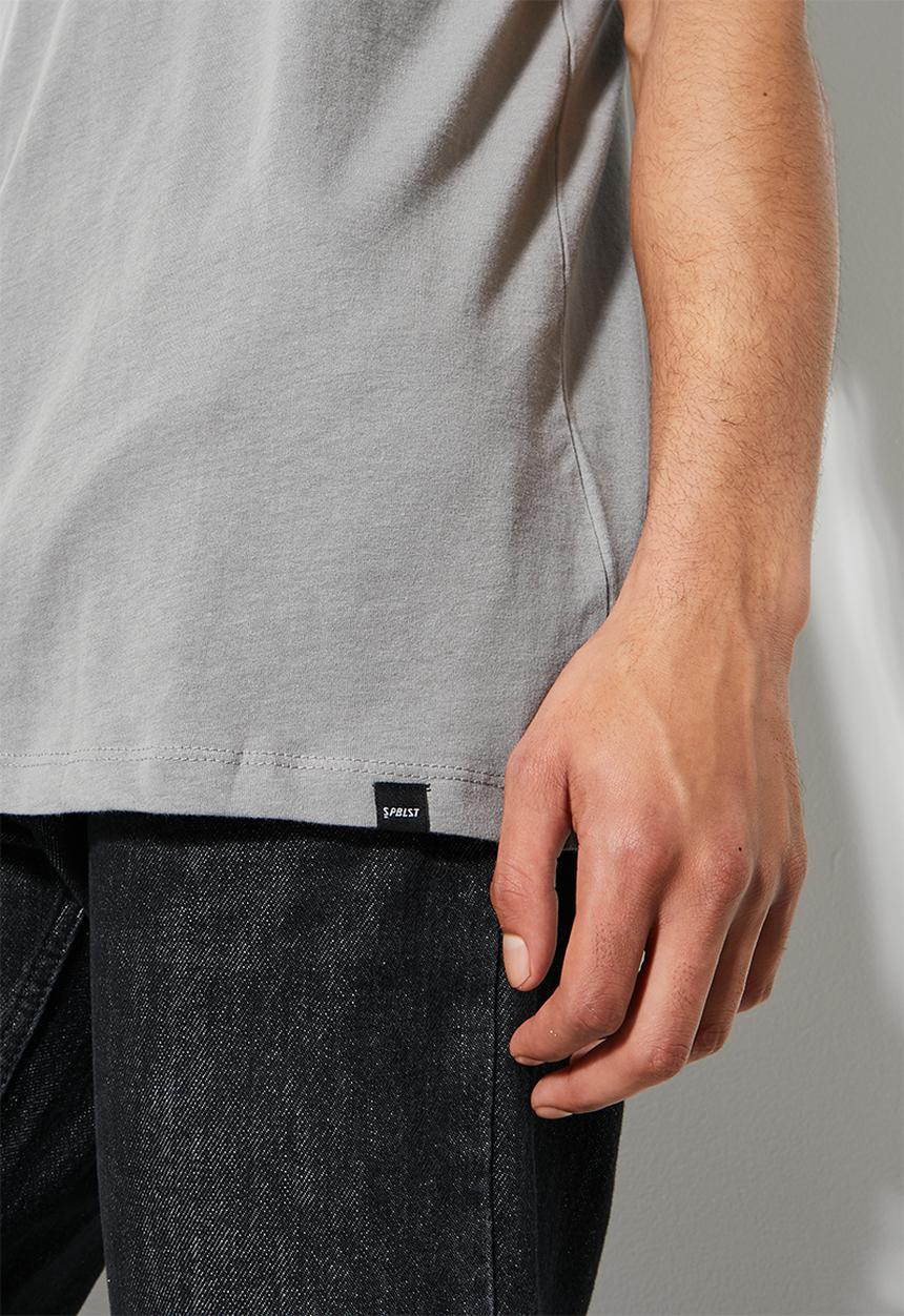Superbalist - Nate crew neck tee - mid grey
