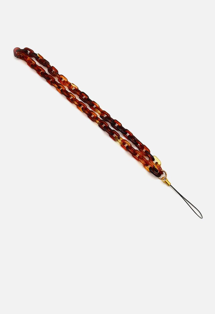Cased. - Phone charm - tortoishell