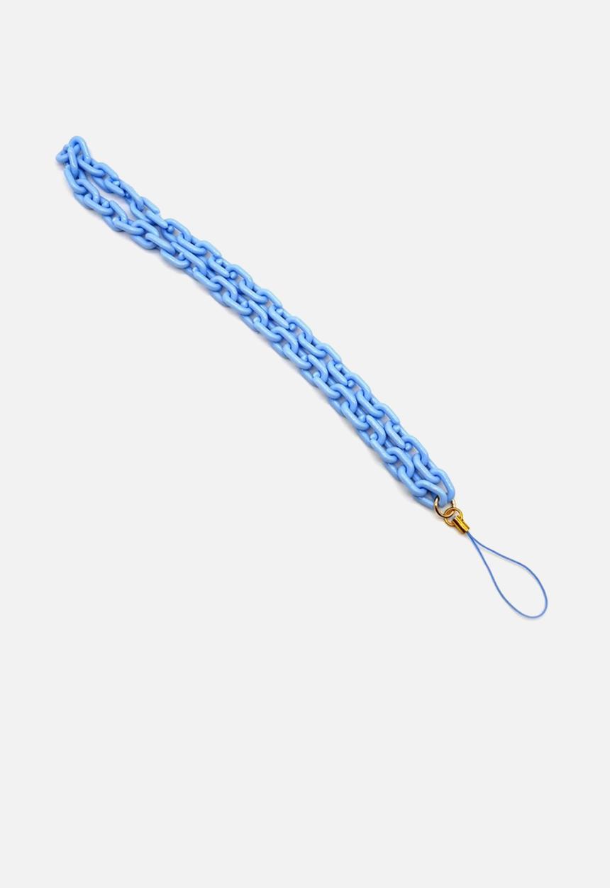 Cased. - Phone charm - powder blue
