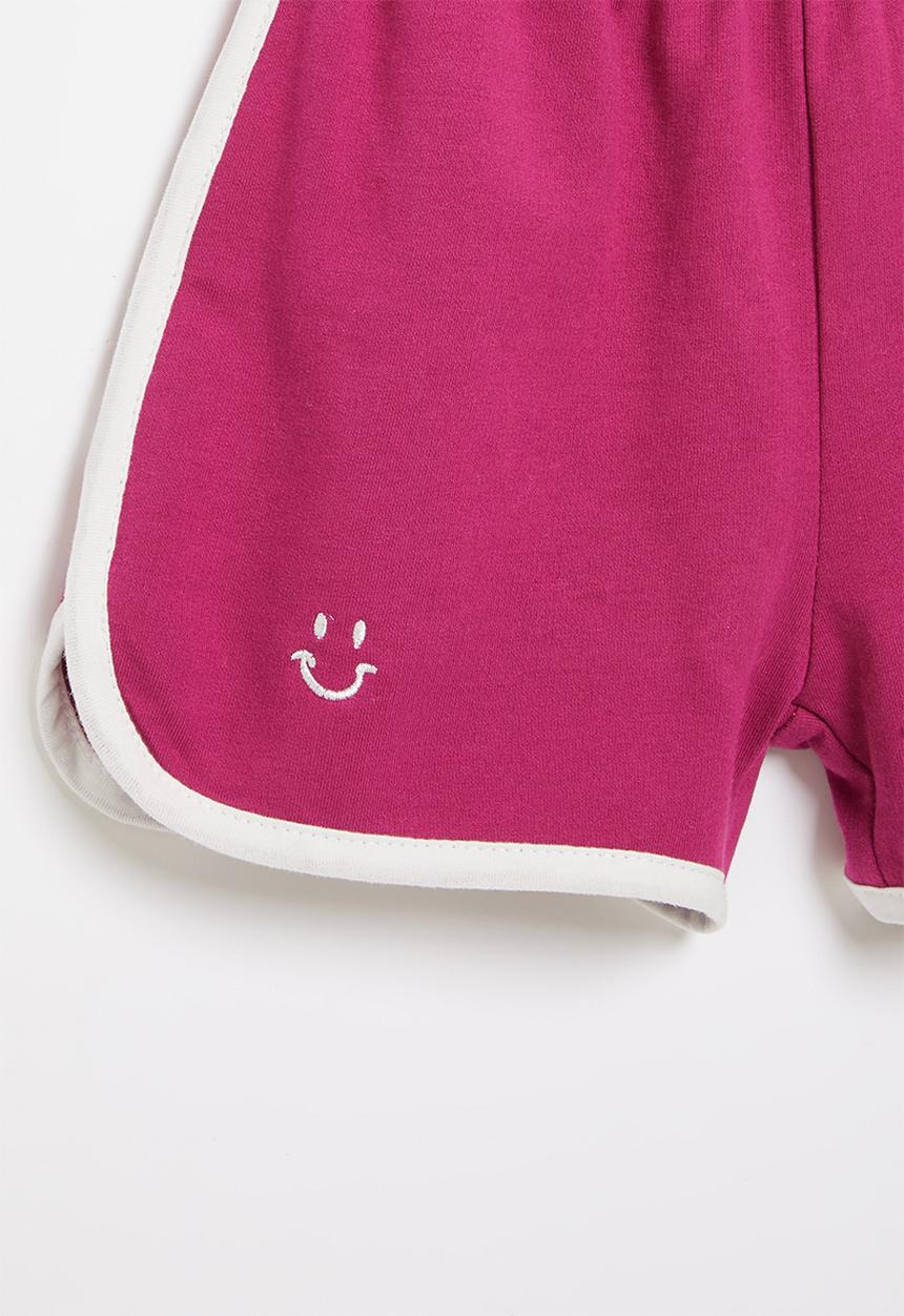 Pop Candy - Girls elasticated waist shorts - pink