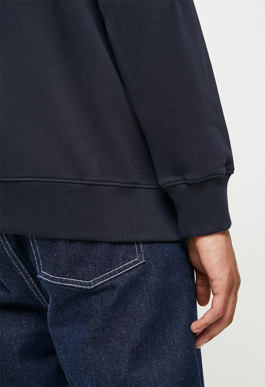 Calvin Klein - Core institutional logo sweatshirt - night sky