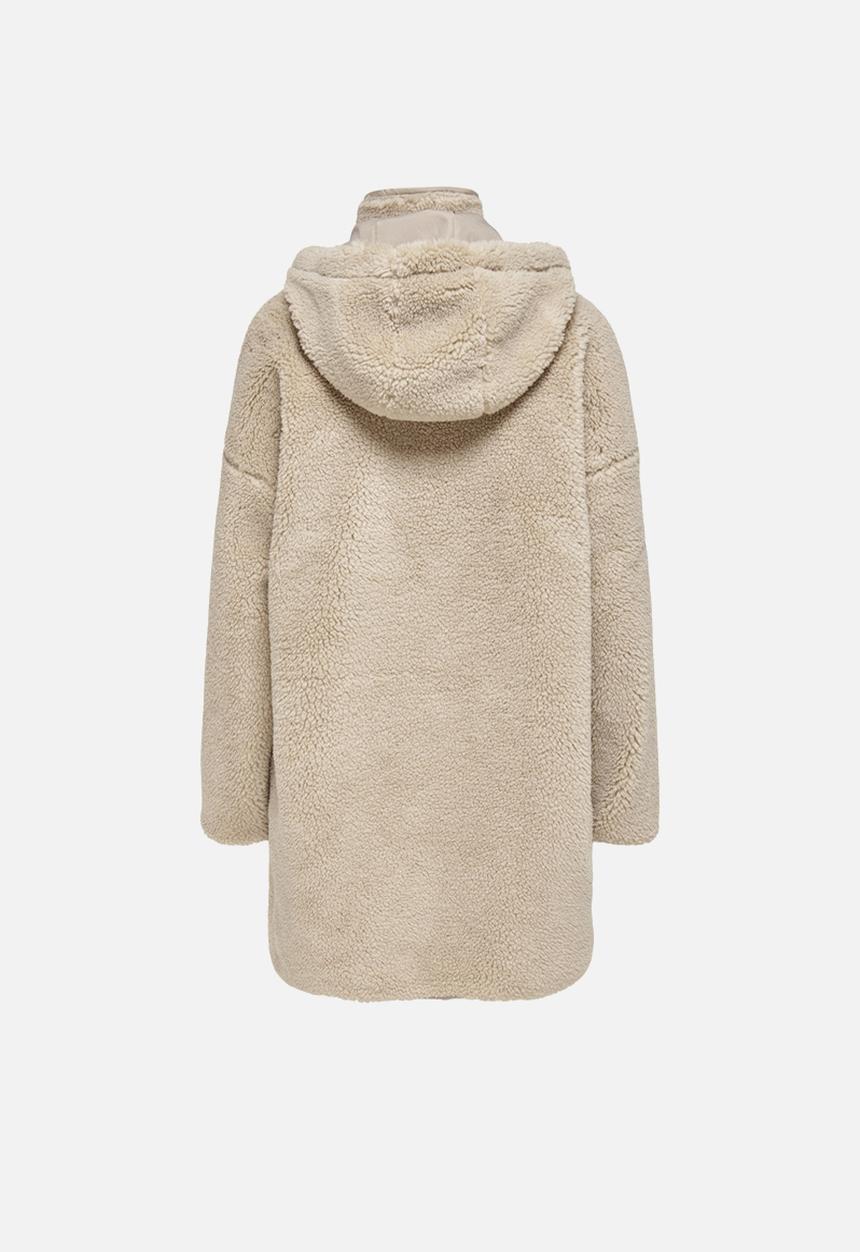 ONLY - Sascha sherpa jacket - cuban sand