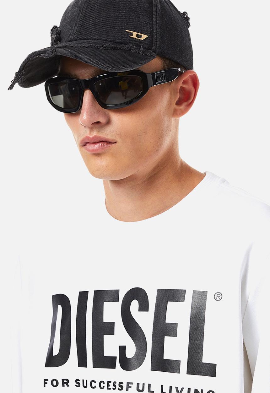 Diesel  - S-girk-ecologo sweater - white