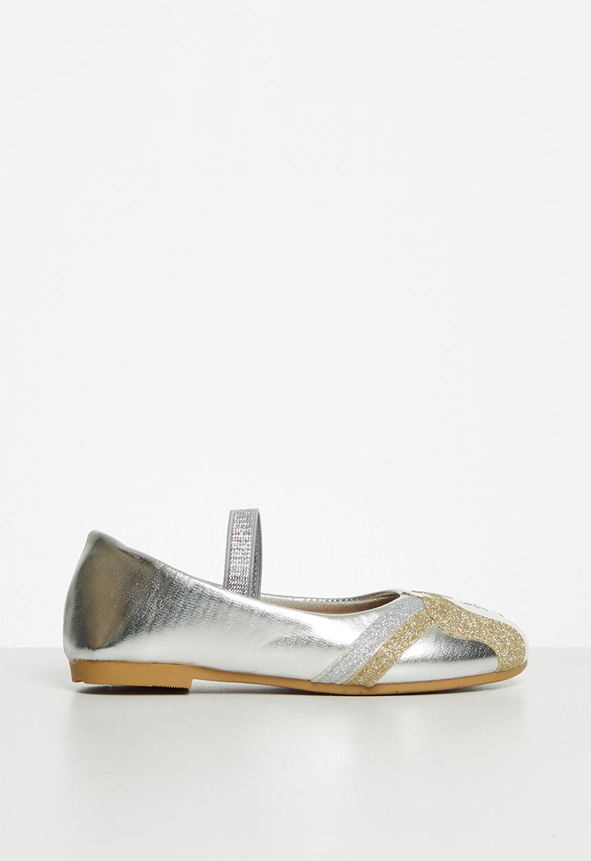 Pop Candy - Girls unicorn pump - silver