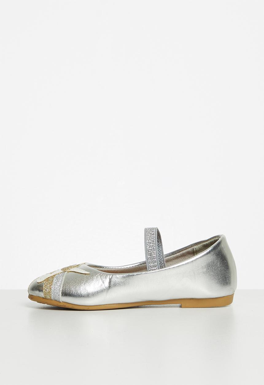 Pop Candy - Girls unicorn pump - silver