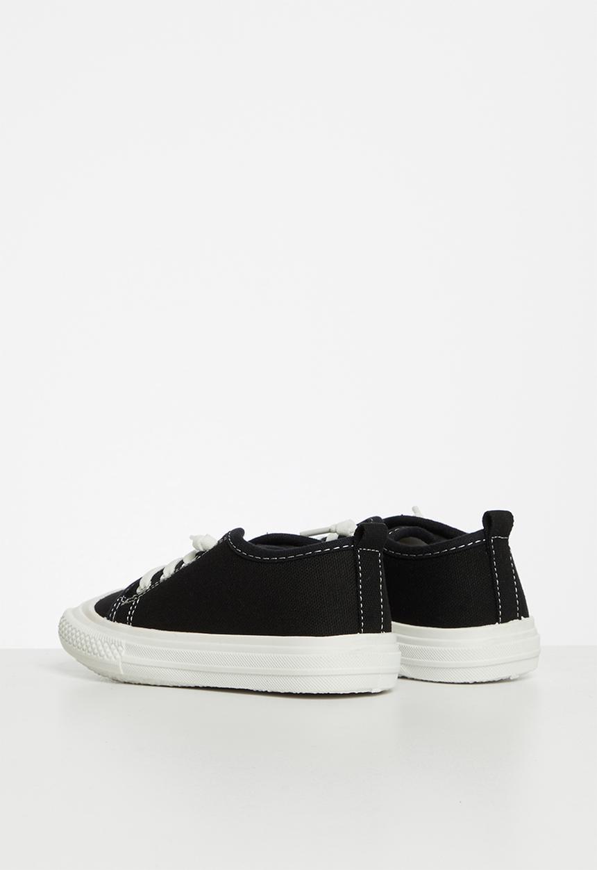 Pop Candy - Boys sneaker - black & white