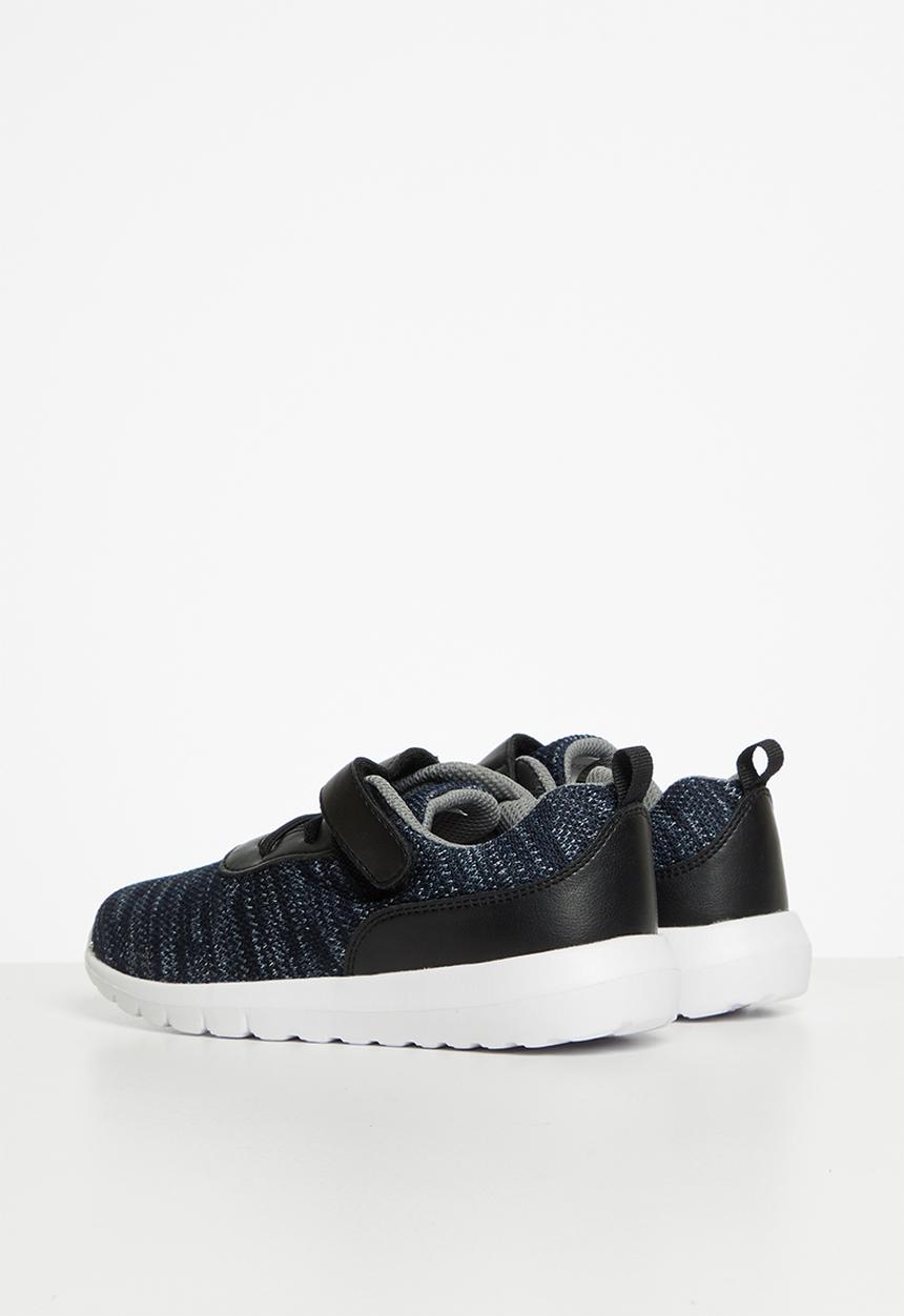 Pop Candy - Boys sneaker with velcro strap - navy