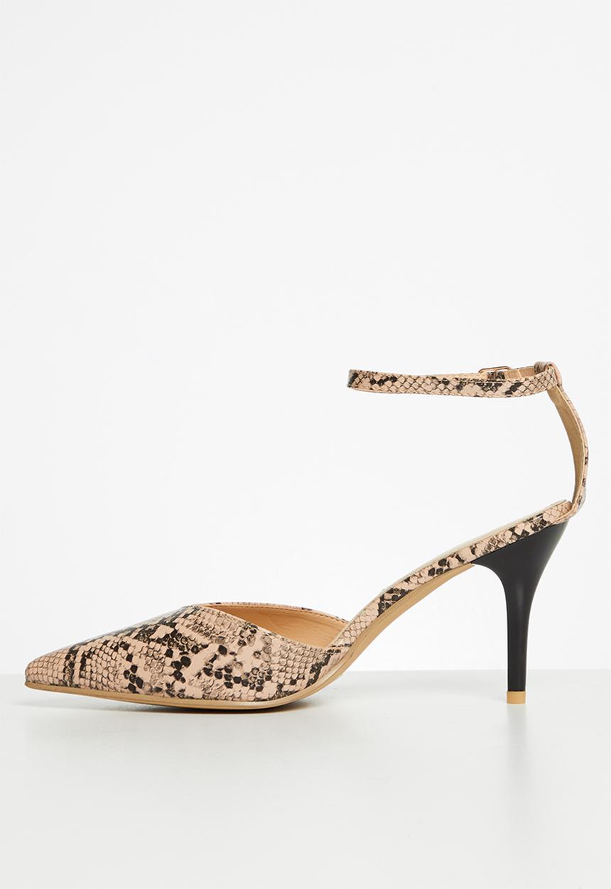 Superbalist - Kate closed stiletto - neutral & black