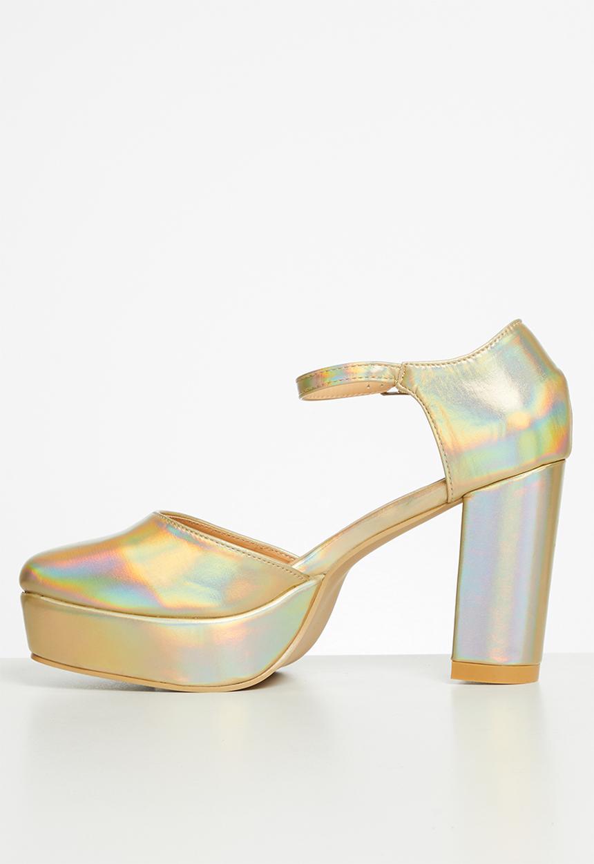Superbalist - Kendra platform heel - gold