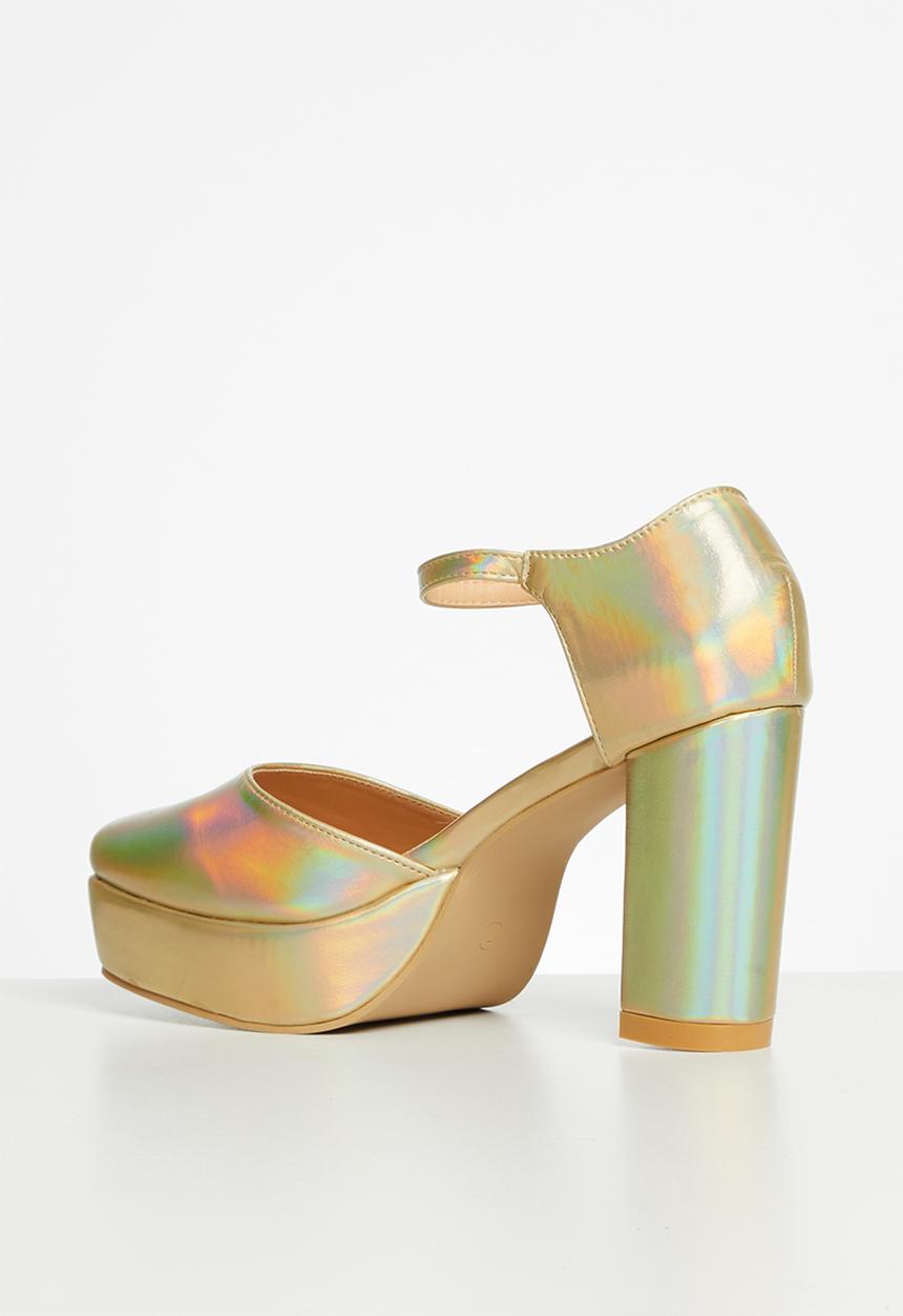 Superbalist - Kendra platform heel - gold