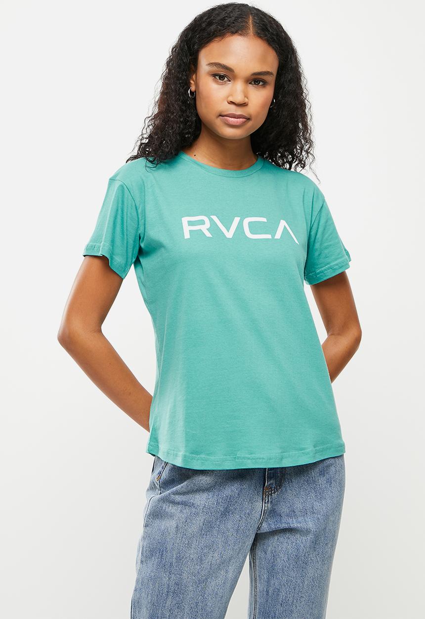 RVCA - Big rvca slim crew - lt teal