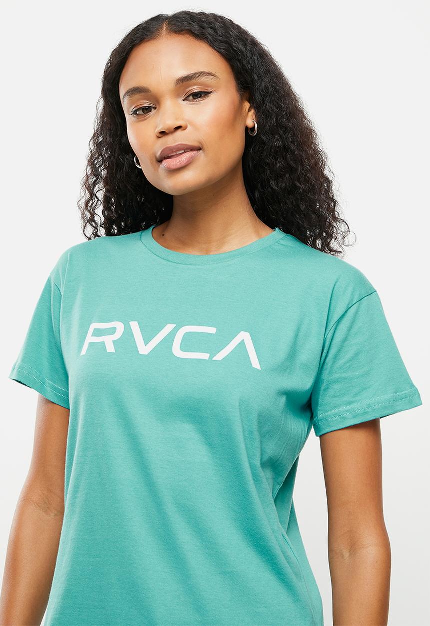 RVCA - Big rvca slim crew - lt teal