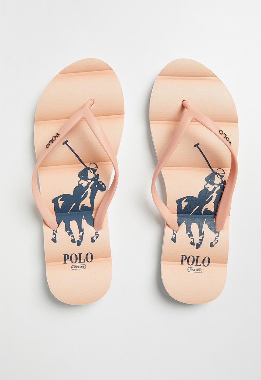POLO - Gabby big pony flip flop - blush