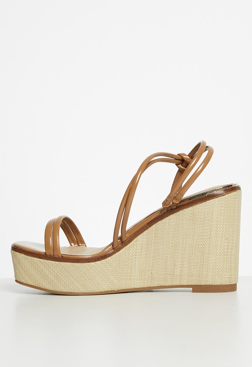 ALDO - Eldin wedge heel - dark beige