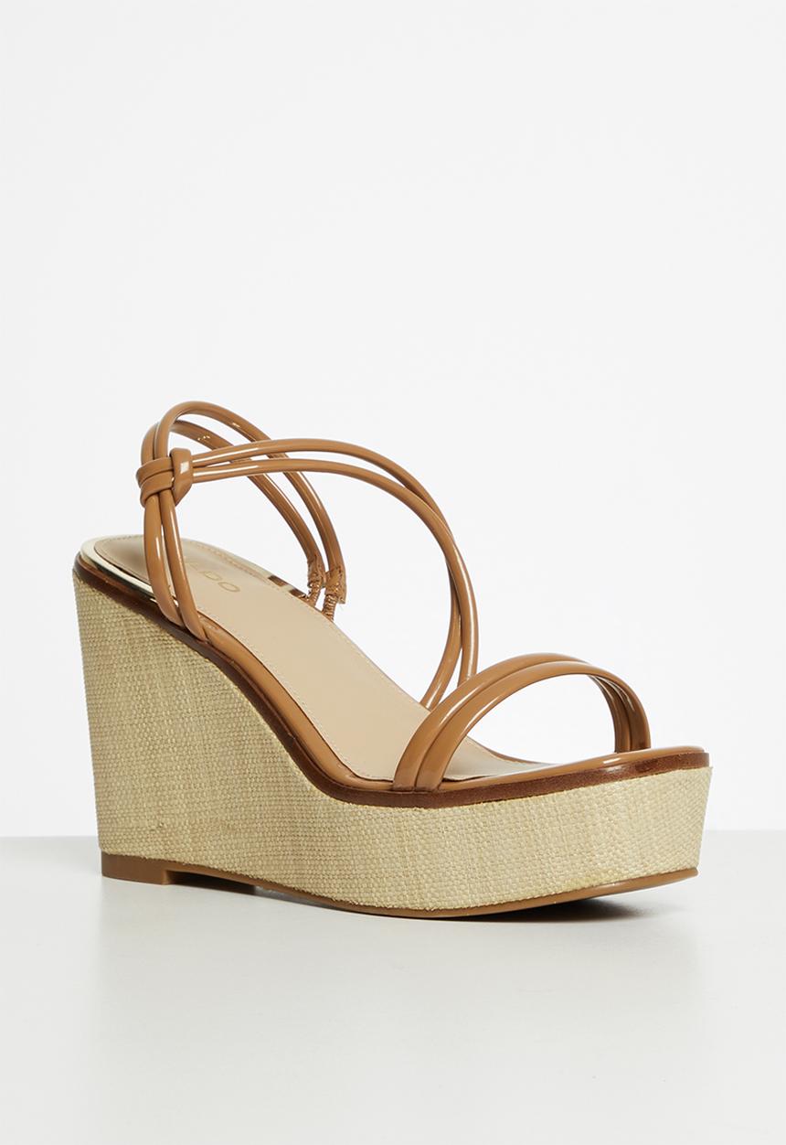 ALDO - Eldin wedge heel - dark beige