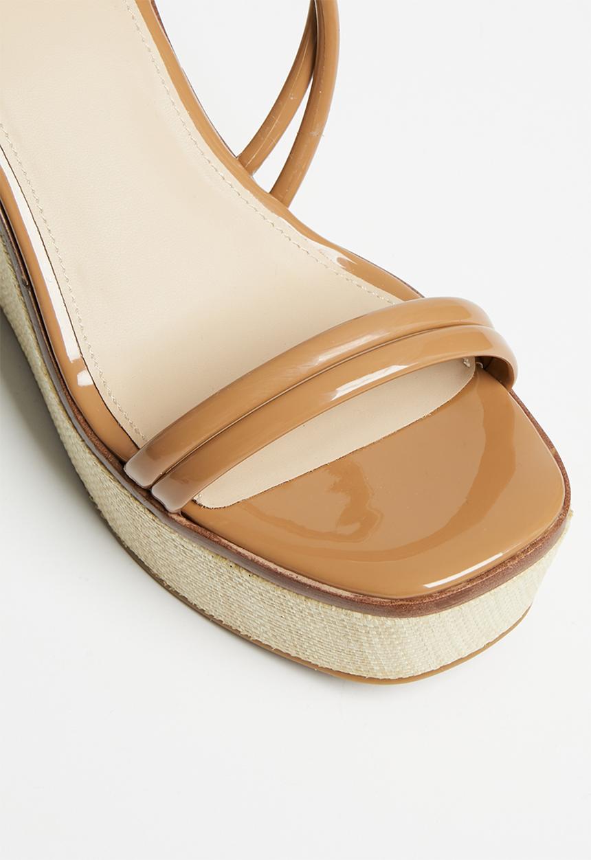 ALDO - Eldin wedge heel - dark beige