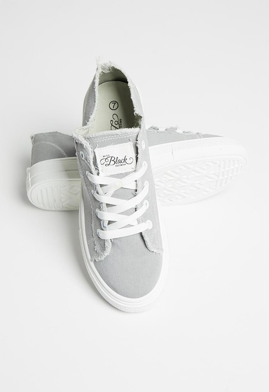 Miss Black - Flare1 sneaker - grey