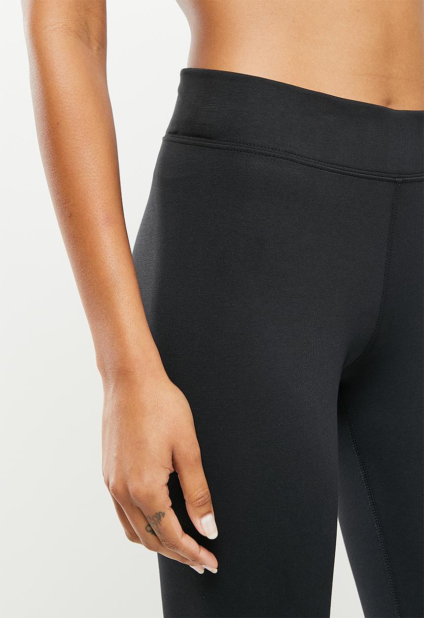 Nike - W nsw gx prnt mid rise legging - black 