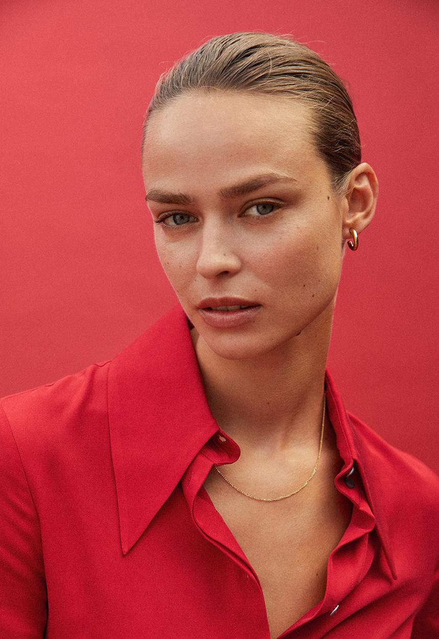 MANGO - Slim chain necklace - gold
