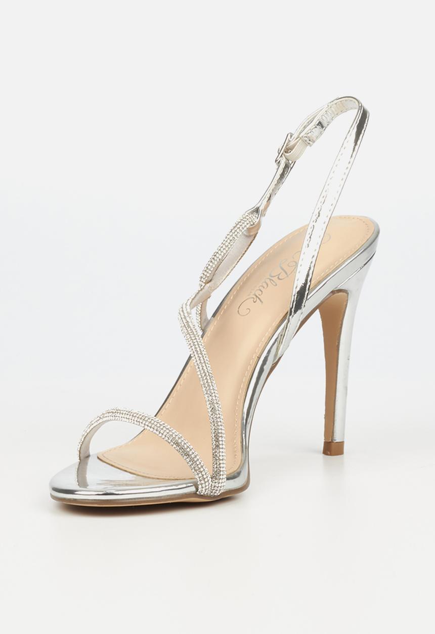 Miss Black - Jazz2 heel - silver