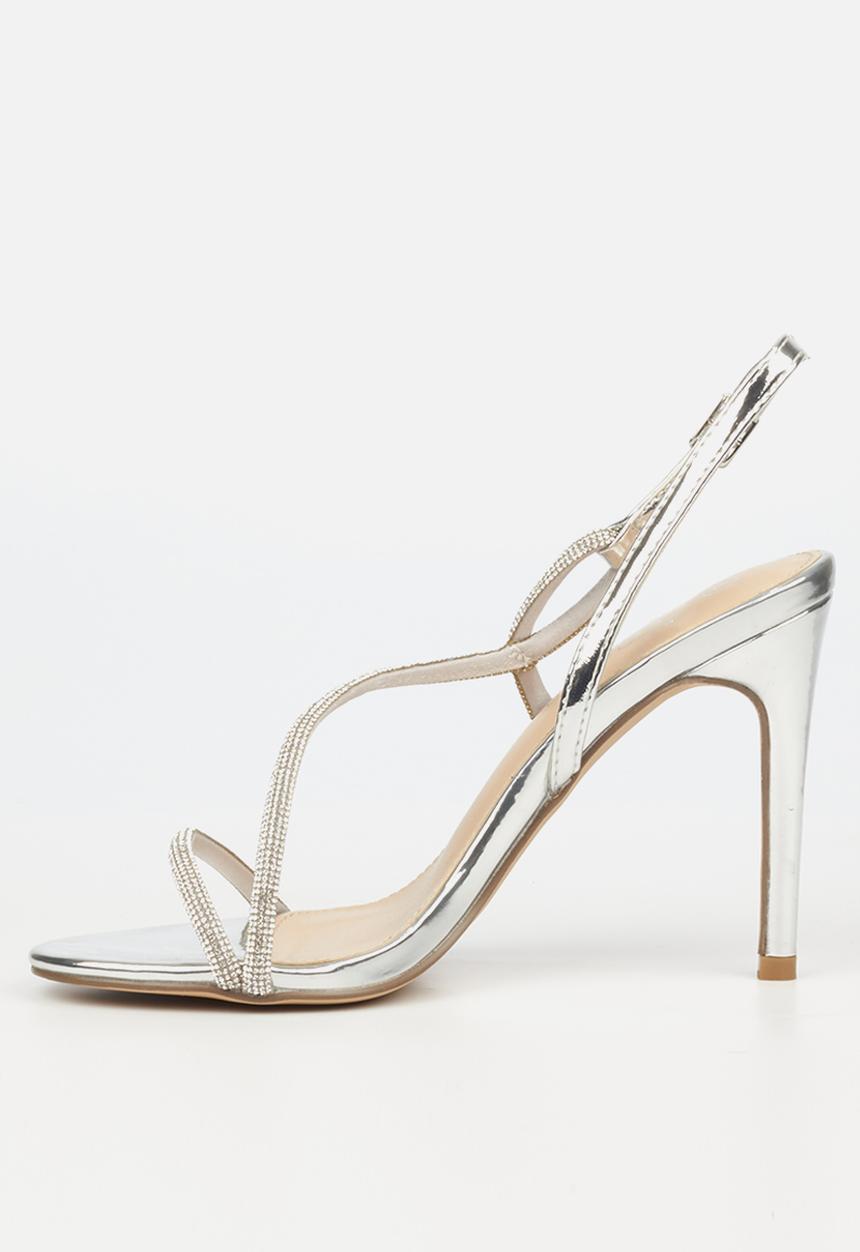 Miss Black - Jazz2 heel - silver