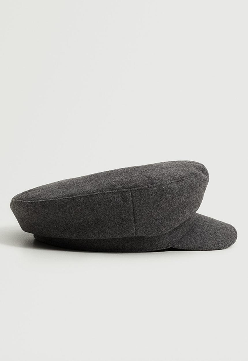 MANGO - Visor beret - grey