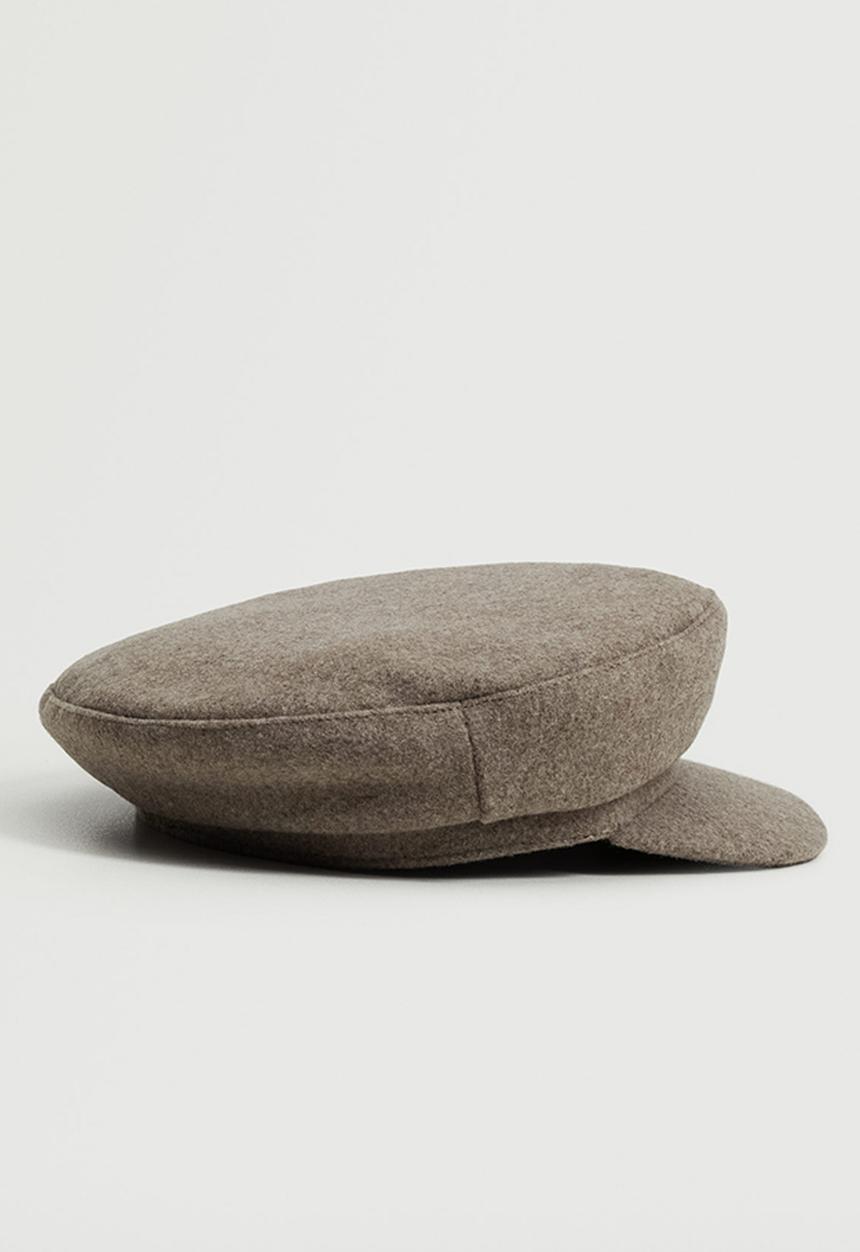 MANGO - Visor beret - grey
