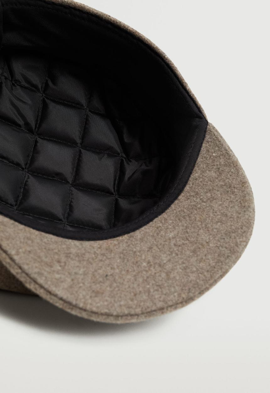 MANGO - Visor beret - grey