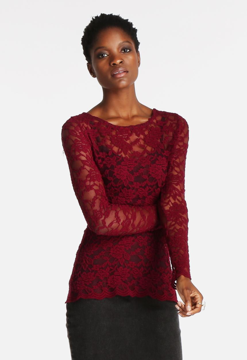 The Lot - Sweet Escape Lace Top