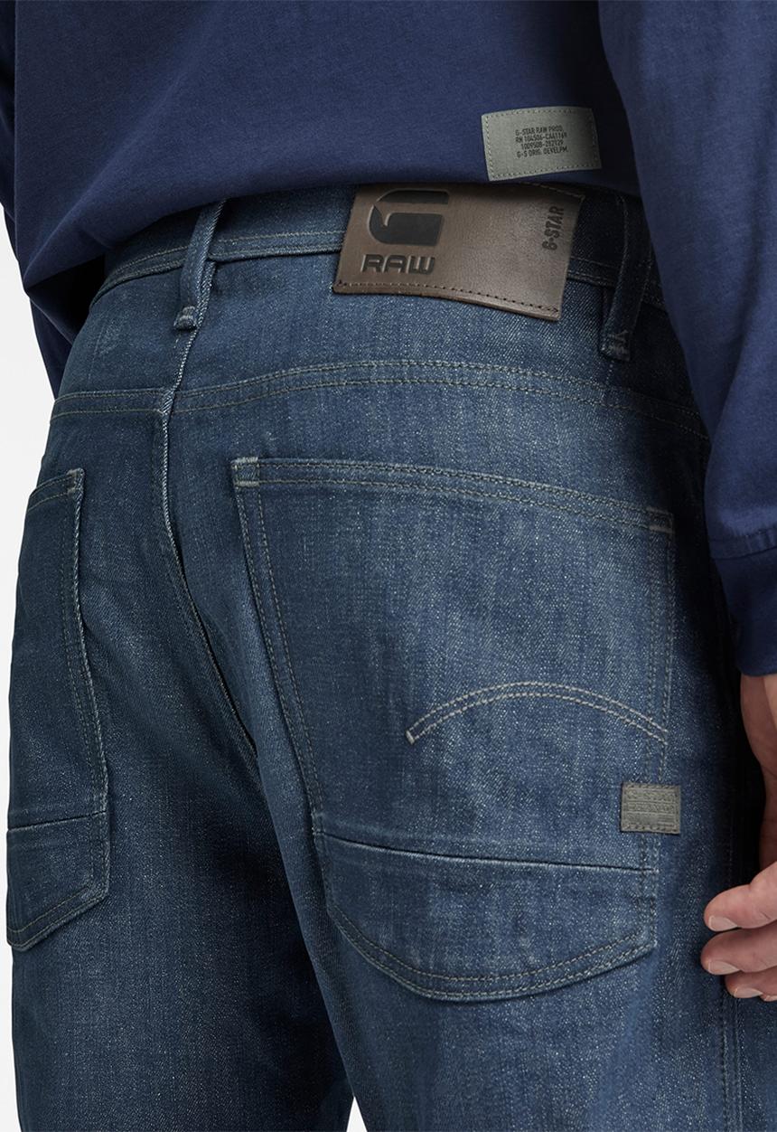 G-STAR - Pilot 3d slim - worn in leaden