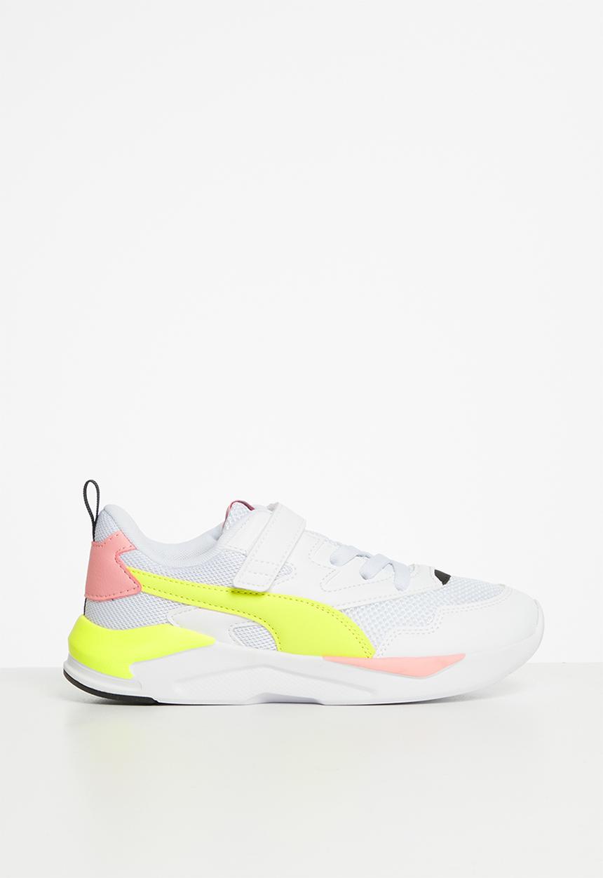PUMA - X-ray lite ac ps - puma white-nrgy yellow-peony-puma black