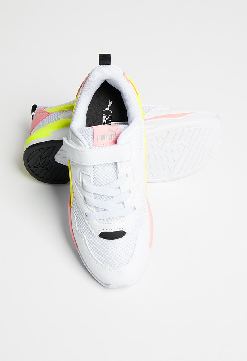PUMA - X-ray lite ac ps - puma white-nrgy yellow-peony-puma black