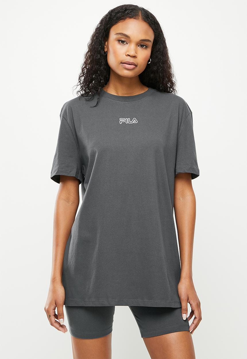 FILA - Jade oversized T-shirt - dark shadow
