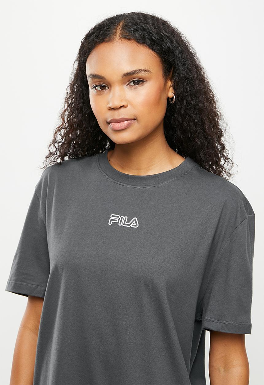 FILA - Jade oversized T-shirt - dark shadow